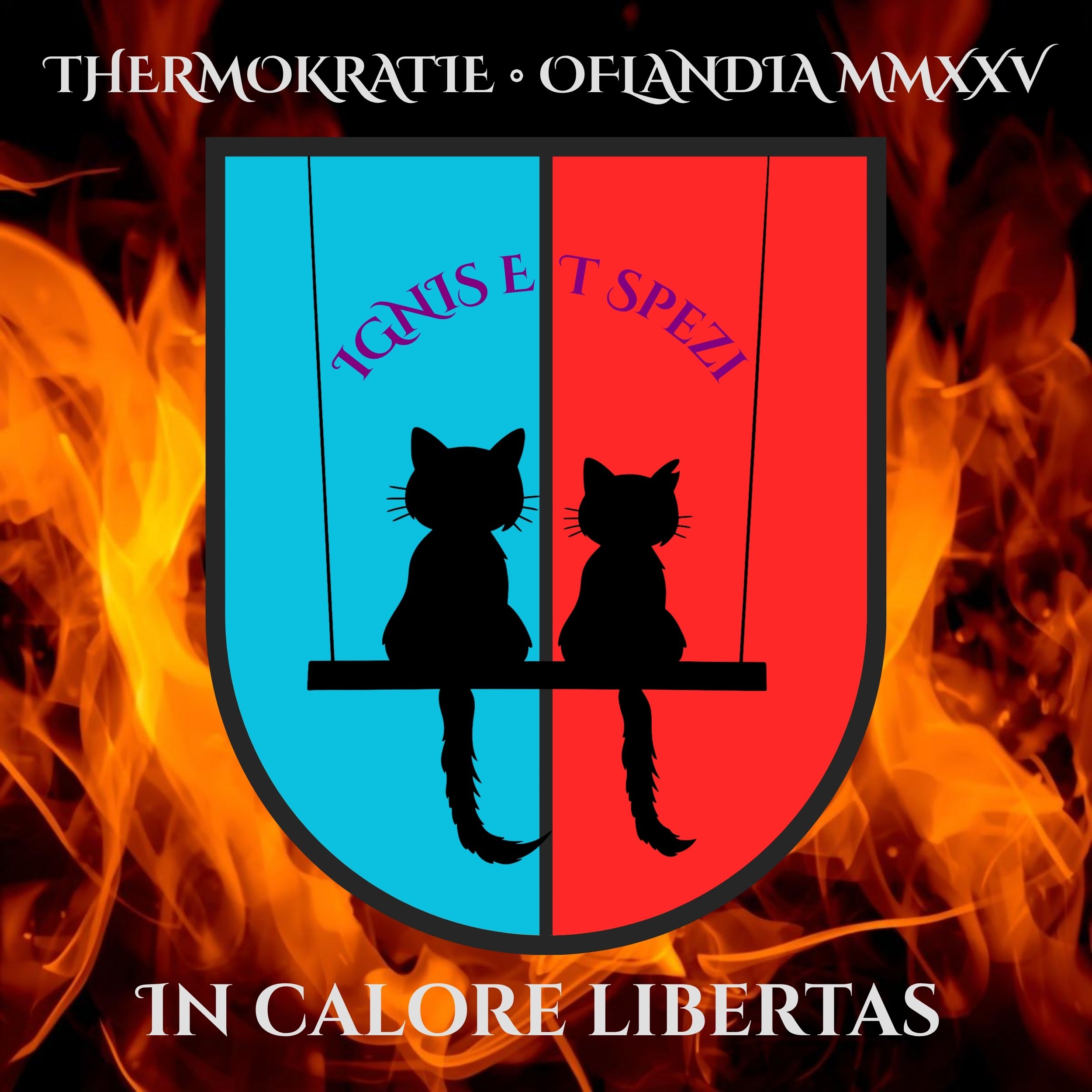 Wappen von Oflandia – Thermokratie MMXXV
